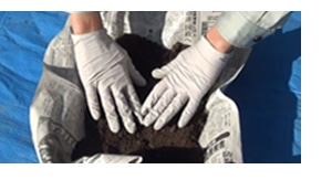 土壌の採取方法