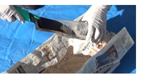 土壌の採取方法